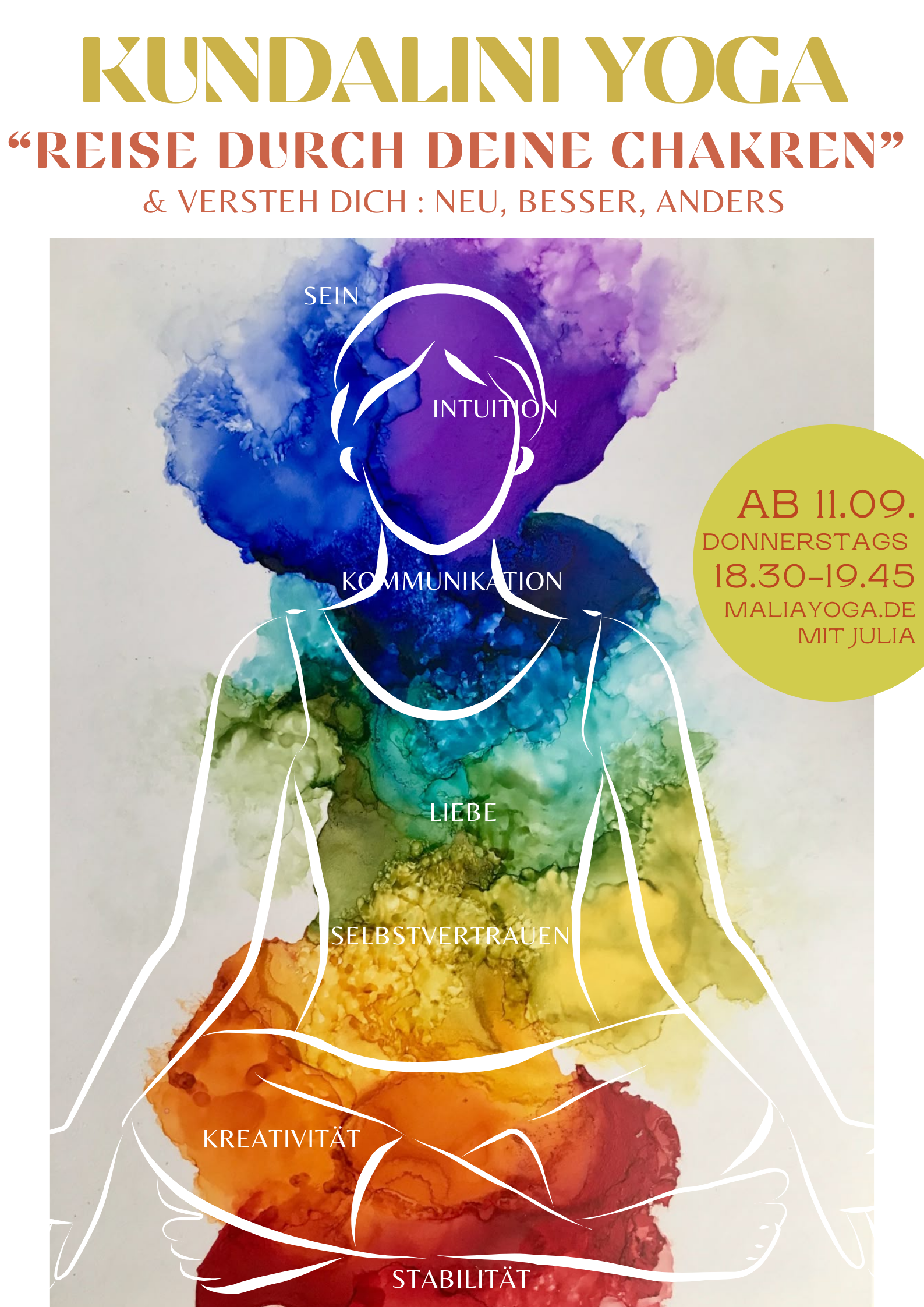 Kopie von Bunt Regenbogen Modern Pride LGBTQ Event Poster