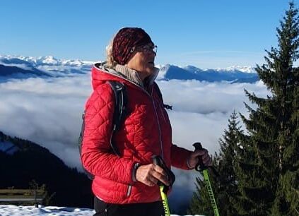 Angelika im Schnee Zuschnitt